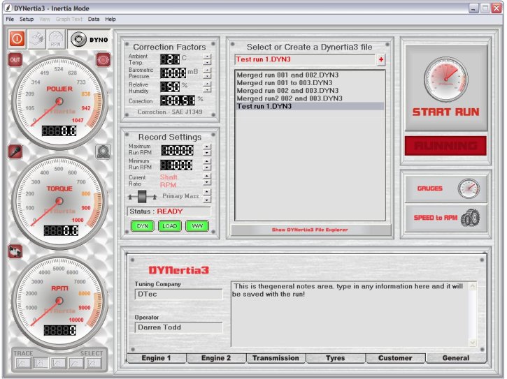 Inertia & Brake Dyno (Dynamometer) Software Karts, RC, Bike & Car Engine & Chassis